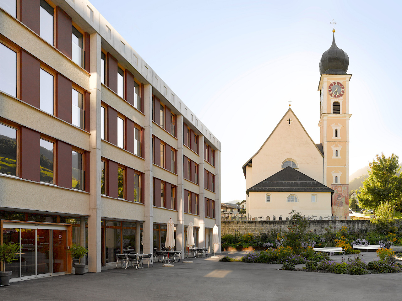 Erweiterung und Sanierung Casa da Tgira Sursassiala in Disentis.