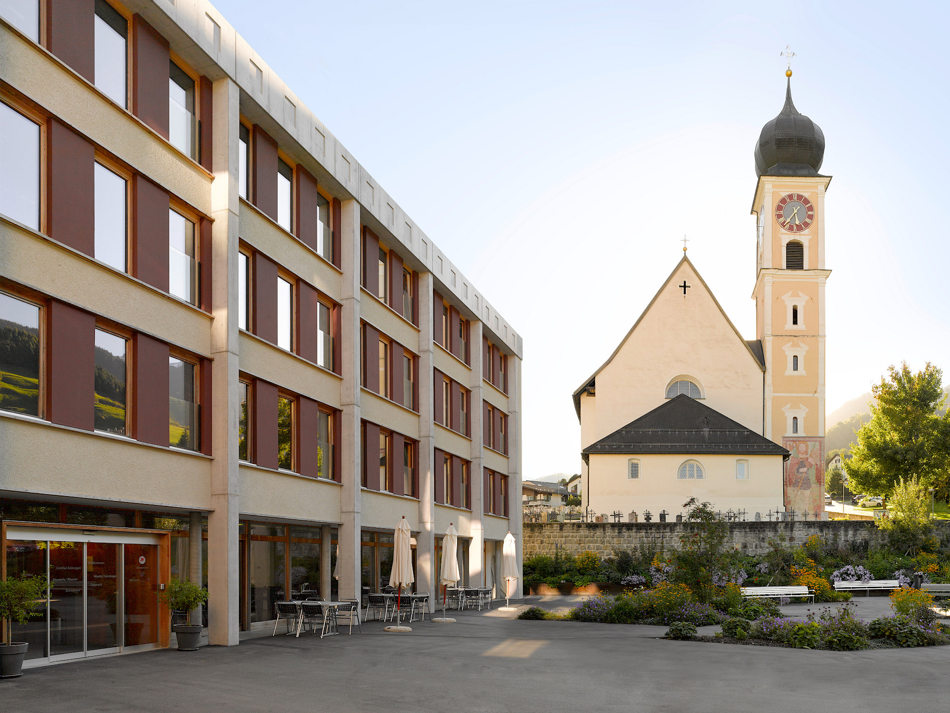 Erweiterung und Sanierung Casa da Tgira Sursassiala in Disentis.